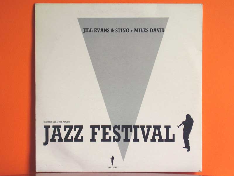 GIL EVANS ORCHESTRA & STING Perugia Jazz Festival 1987   3 LPs  